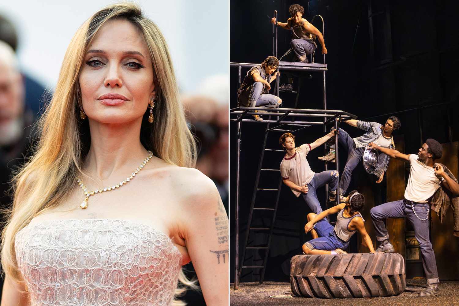 Angelina Jolie, The Outsiders musical, The Outsiders Broadway, The Outsiders tour, Tony Award winner, Tony-winning musical, Angelina Jolie news, Angelina Jolie interview, Angelina Jolie The Outsiders, Broadway tour 2025, musical theatre news, entertainment news, celebrity news, Hollywood news, Broadway musicals, stage adaptation, The Outsiders play, Tony Awards 2025, musical tour, theatre news