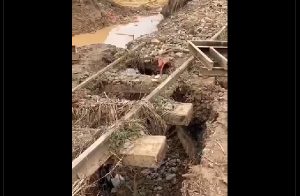 Illegal miners Takoradi Nsuta railway, Takoradi Nsuta railway destruction, illegal mining Ghana railway, Takoradi railway news, Nsuta railway damage, railway disruption Ghana, Ghana railway development issues, galamsey railway destruction, illegal miners destroy railway Ghana, Takoradi Nsuta transport disruption, Ghana mining and railway, railway infrastructure Ghana news