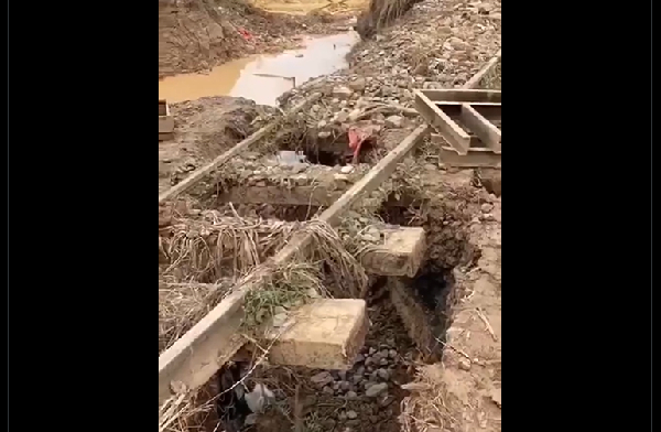 Illegal miners Takoradi Nsuta railway, Takoradi Nsuta railway destruction, illegal mining Ghana railway, Takoradi railway news, Nsuta railway damage, railway disruption Ghana, Ghana railway development issues, galamsey railway destruction, illegal miners destroy railway Ghana, Takoradi Nsuta transport disruption, Ghana mining and railway, railway infrastructure Ghana news