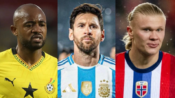 Jordan Ayew, Lionel Messi, Erling Haaland, 2026 World Cup qualifiers, World Cup 2026, goal involvements, football news, soccer highlights, FIFA World Cup, Ghana football, Argentina football, Norway football, top goal scorers, assists leaders, World Cup qualifiers 2026 stats, Jordan Ayew goals, Messi goals, Haaland goals, World Cup qualifiers table, FIFA rankings, football updates, sports news today, trending football players