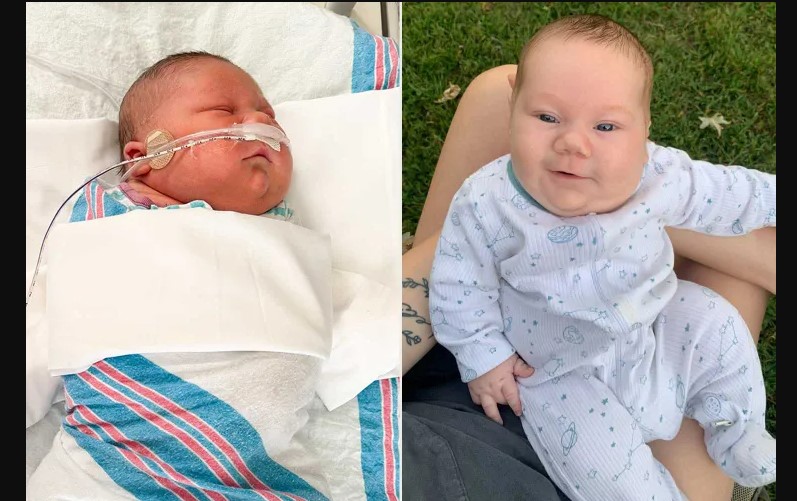 Tennessee mom, largest baby, hospital record birth, emotional birth story, miracle baby, Tennessee news, motherhood after loss, inspiring mom story, exclusive birth story, baby birth weight record, Tennessee hospital baby, mom gives birth after tragedy, healing through motherhood, viral mom story, uplifting family story, biggest baby born in Tennessee, emotional motherhood journey, real life miracle birth