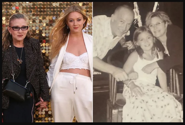 Billie Lourd, Carrie Fisher, Carrie Fisher death anniversary, Billie Lourd mom tribute, celebrity family news, Princess Leia, Star Wars, Hollywood families, celebrity remembrance, pop culture news, trending celebrity stories, grieving child, famous parents, emotional celebrity moments, entertainment news, celebrity interviews, family loss, Hollywood legacy, 9-year anniversary