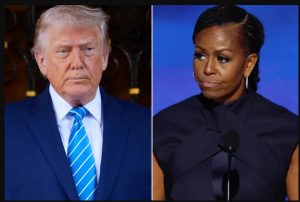 Donald Trump, Michelle Obama, Trump social media post, Michelle Obama controversy, racist accusation news, viral social media incident, political controversy 2026, Trump online backlash, former first lady response, public reaction, online political debate, controversial posts news, social media outrage
