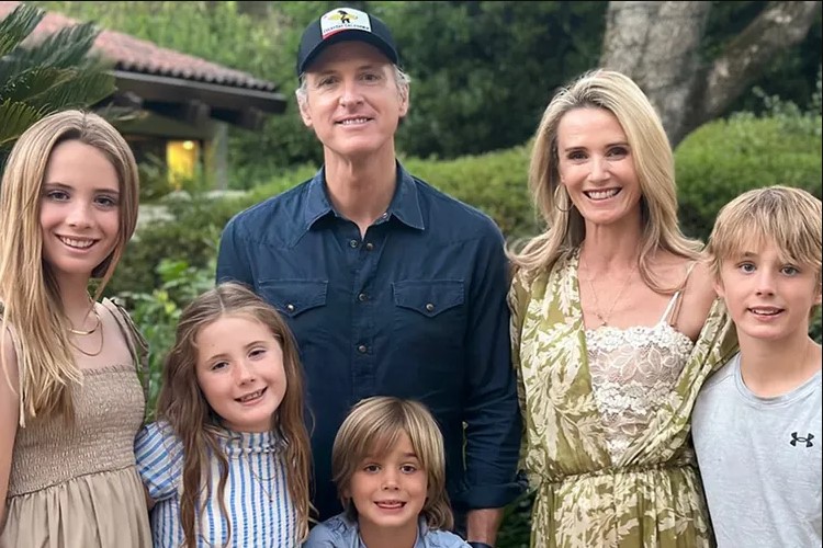 Gavin Newsom, Gavin Newsom children, Gavin Newsom kids, California governor family, Gavin Newsom daughters, Gavin Newsom sons, Gavin Newsom wife and kids, Newsom family life, California politics, governor of California, political families in America, Gavin Newsom biography, public figures family life